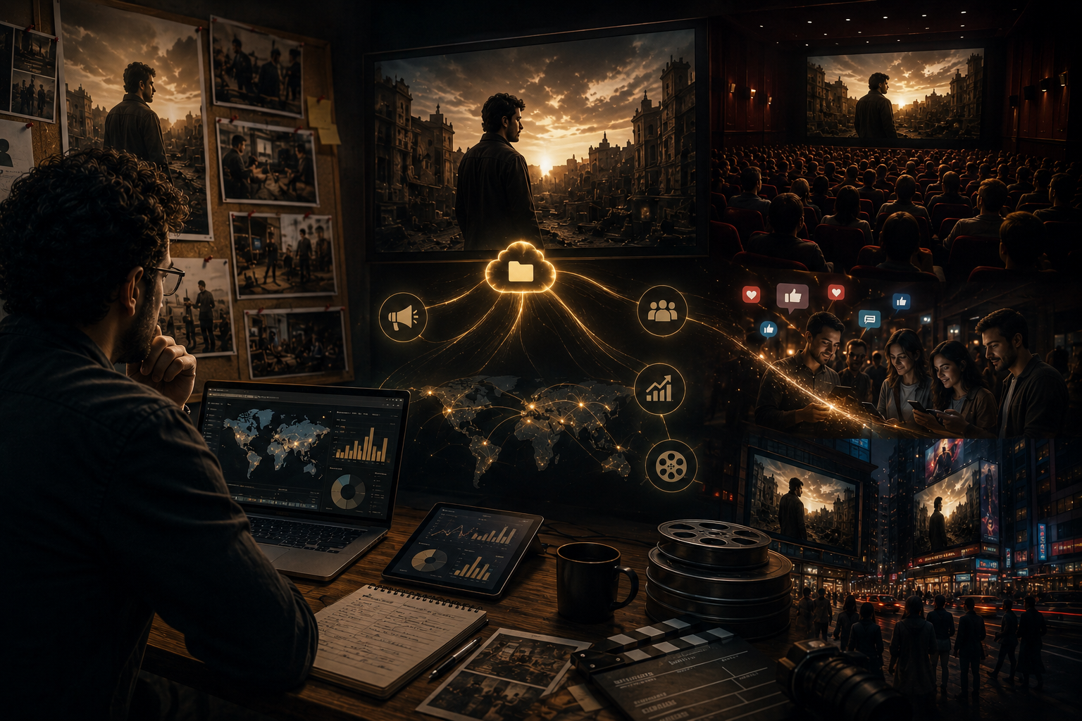 Film marketing and release work