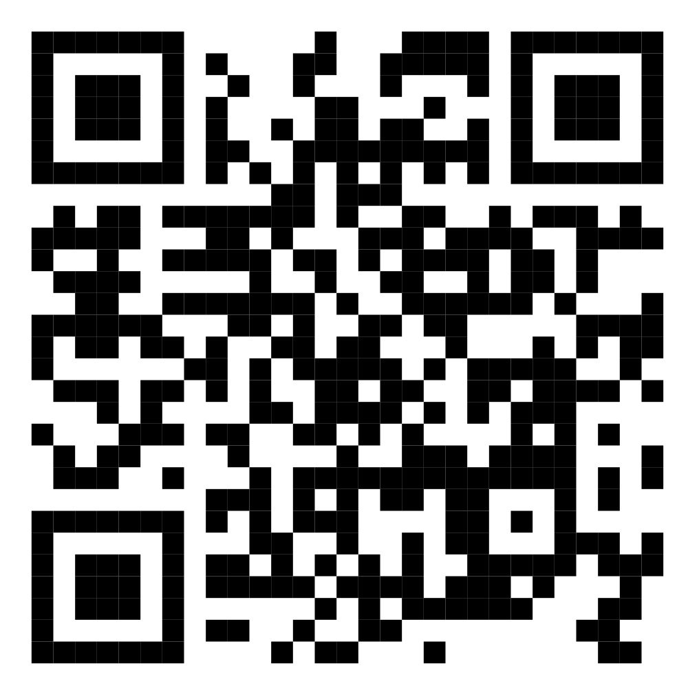 QR code for course enrollment